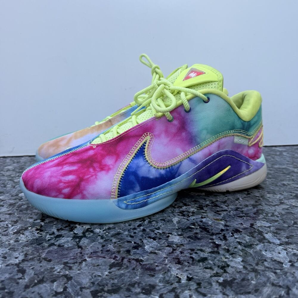 Men’s 13 Nike Monopoly x LeBron 22 Tie-Dye Low Top Basketball Shoes HV8080-300